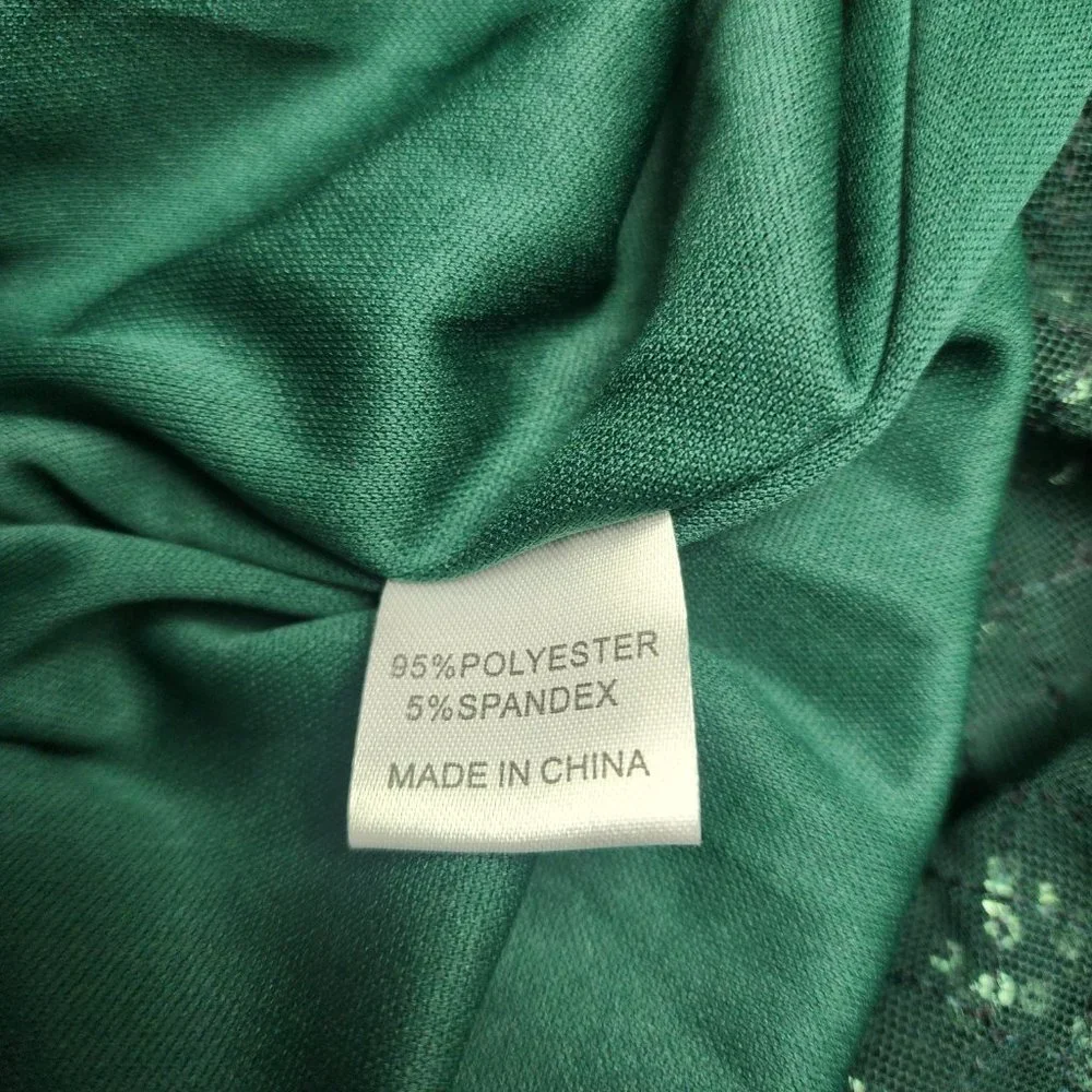 Missord Green‎ Mermaid Sequin Evening Dress - Picture 10 of 10